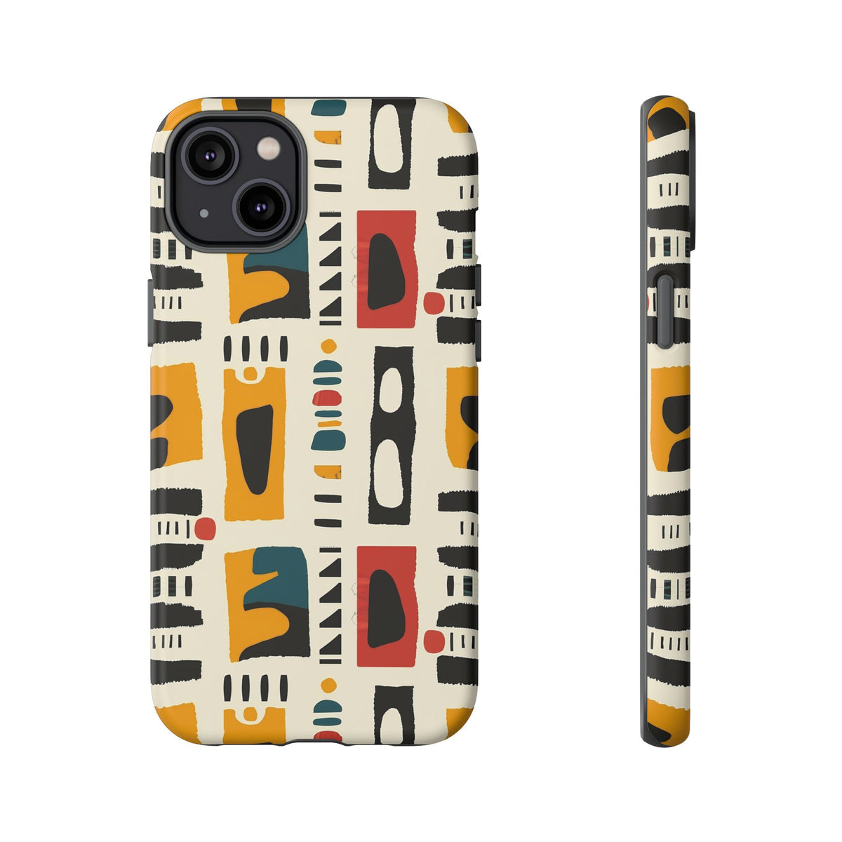 Stylish African Pattern Phone Case – Unique and Vibrant Protection 260