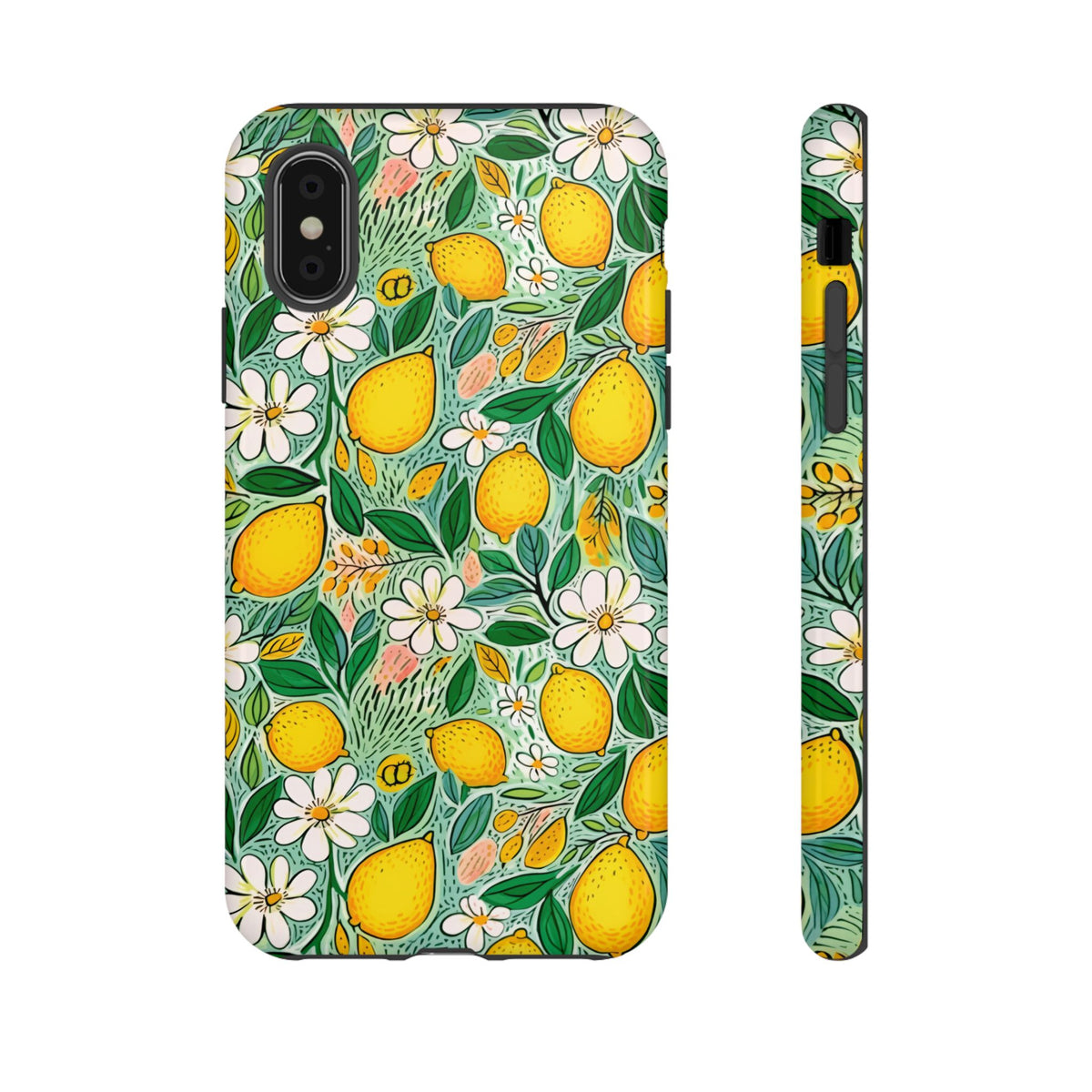 Cute Summer Lemons Phone Case – Refreshing Citrus Design for Your Phone 3