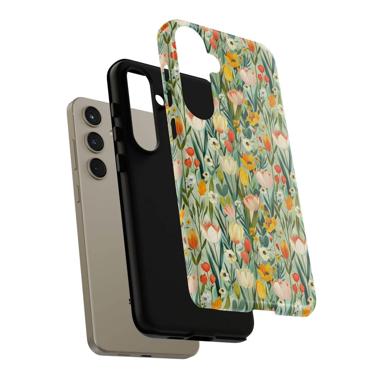 Spring Pattern Phone Case – Fresh & Vibrant Design for Your Phone 396