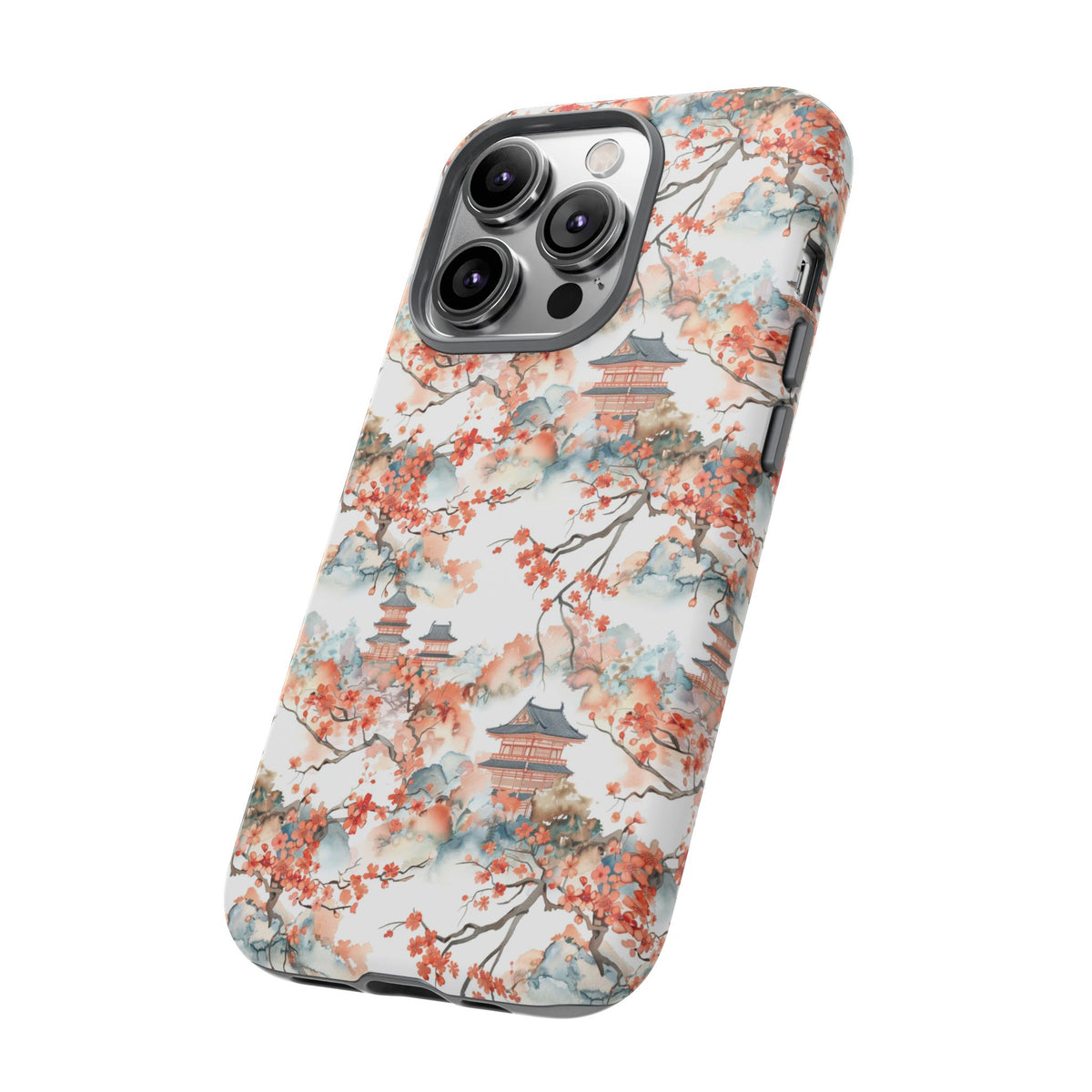 Japanese Pattern Phone Case – Elegant & Timeless Design for Your Phone 019