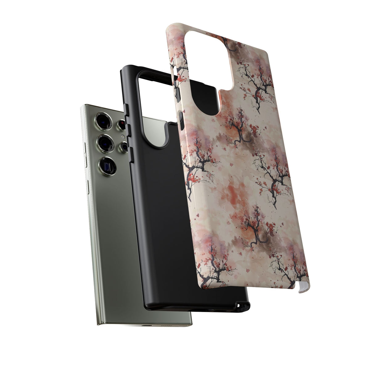 Japanese Pattern Phone Case – Elegant & Timeless Design for Your Phone 074