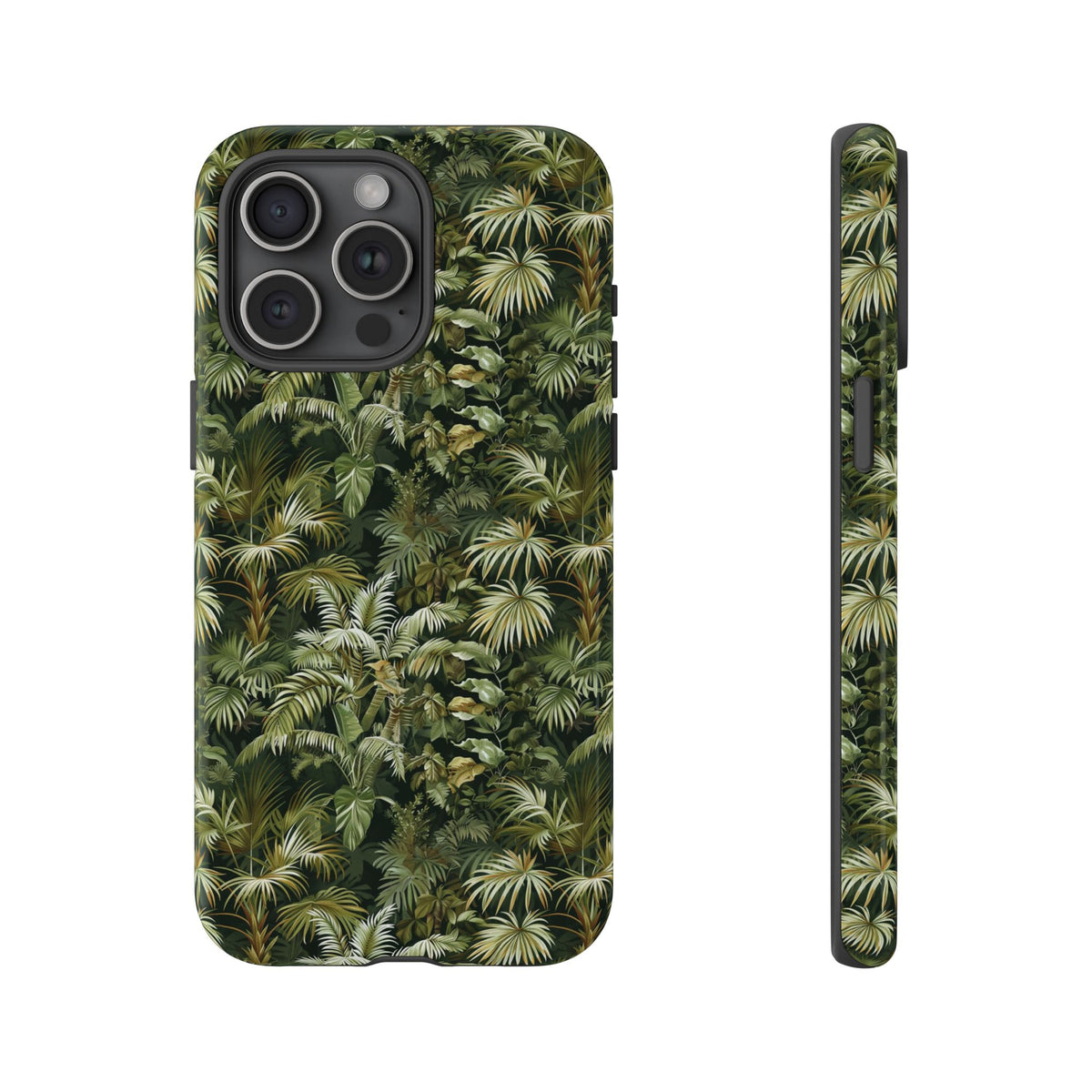 Jungle Pattern Phone Case – Exotic & Lush Design for Your Phone 331