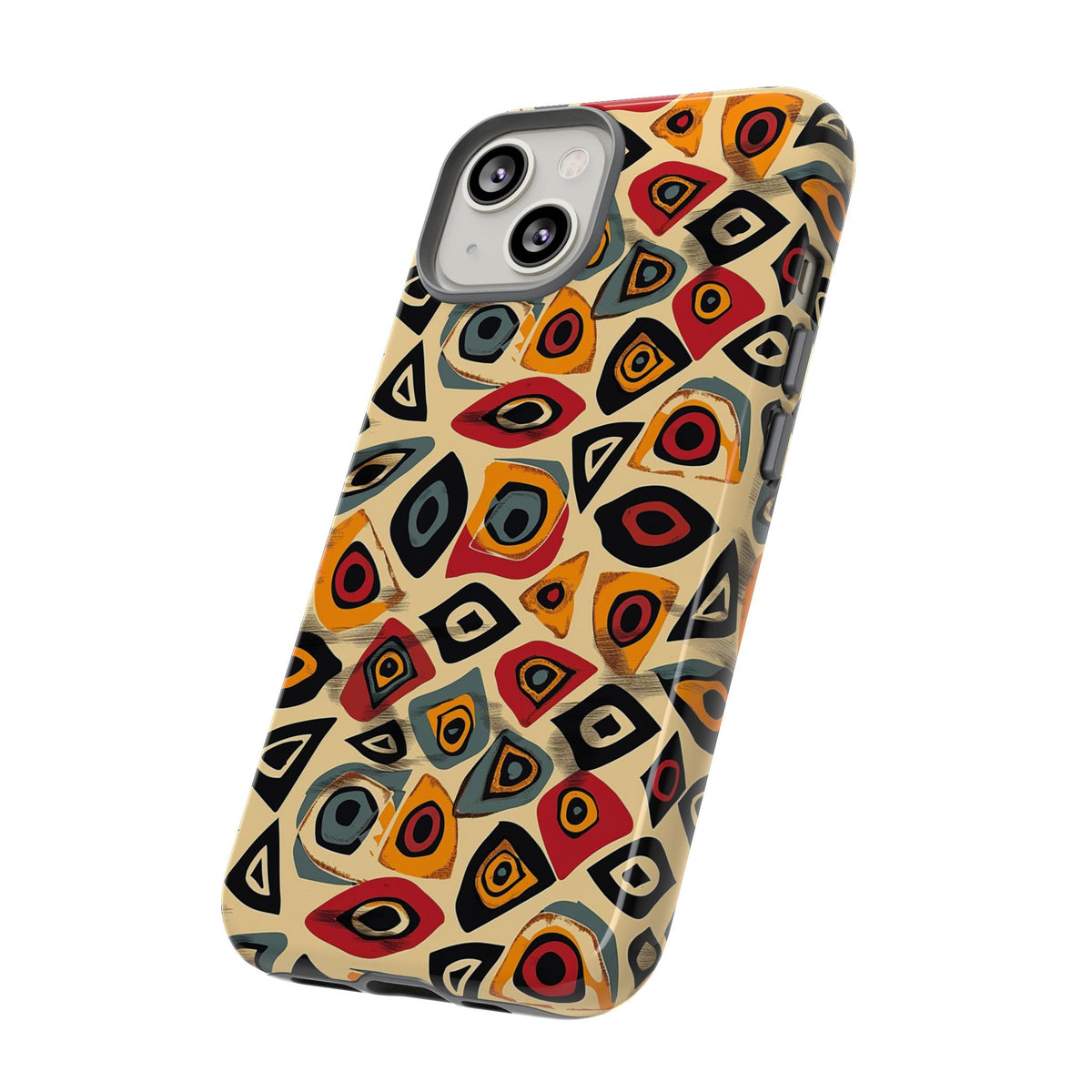 Stylish African Pattern Phone Case – Unique and Vibrant Protection 167