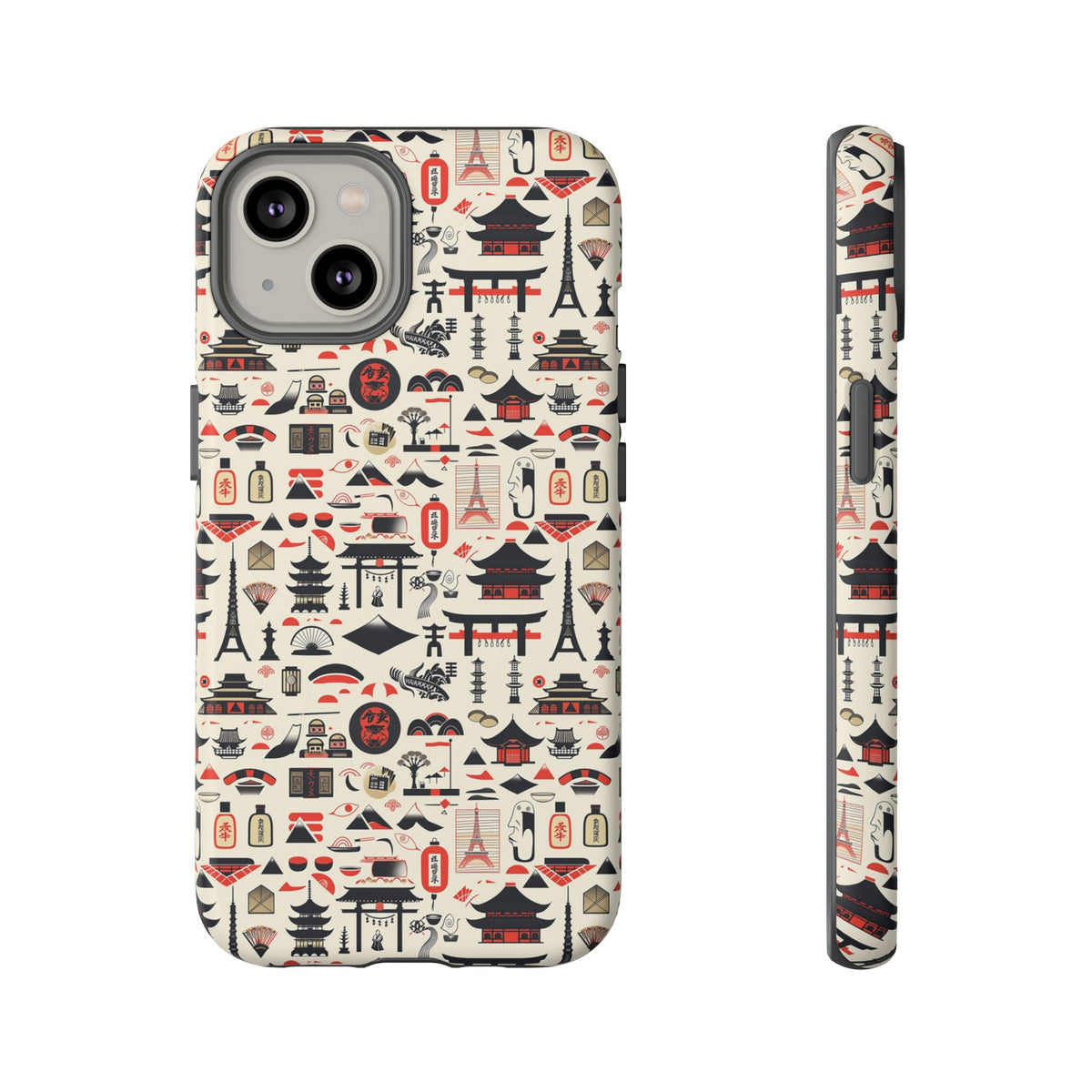 Japanese Pattern Phone Case – Elegant & Timeless Design for Your Phone 010