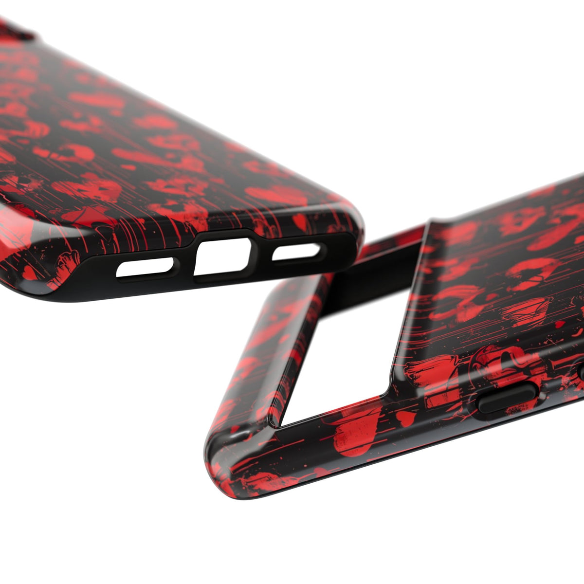 Heart Pattern Phone Case – Stylish & Loving Design for Your Device 825