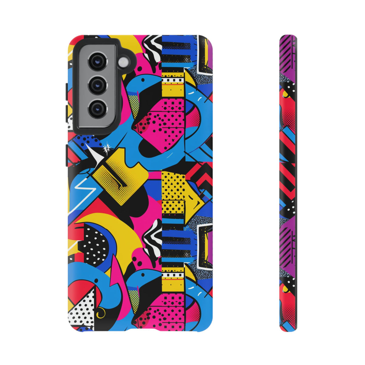 Retro 80s Seamless Phone Case – Vintage Style Meets Modern Protection