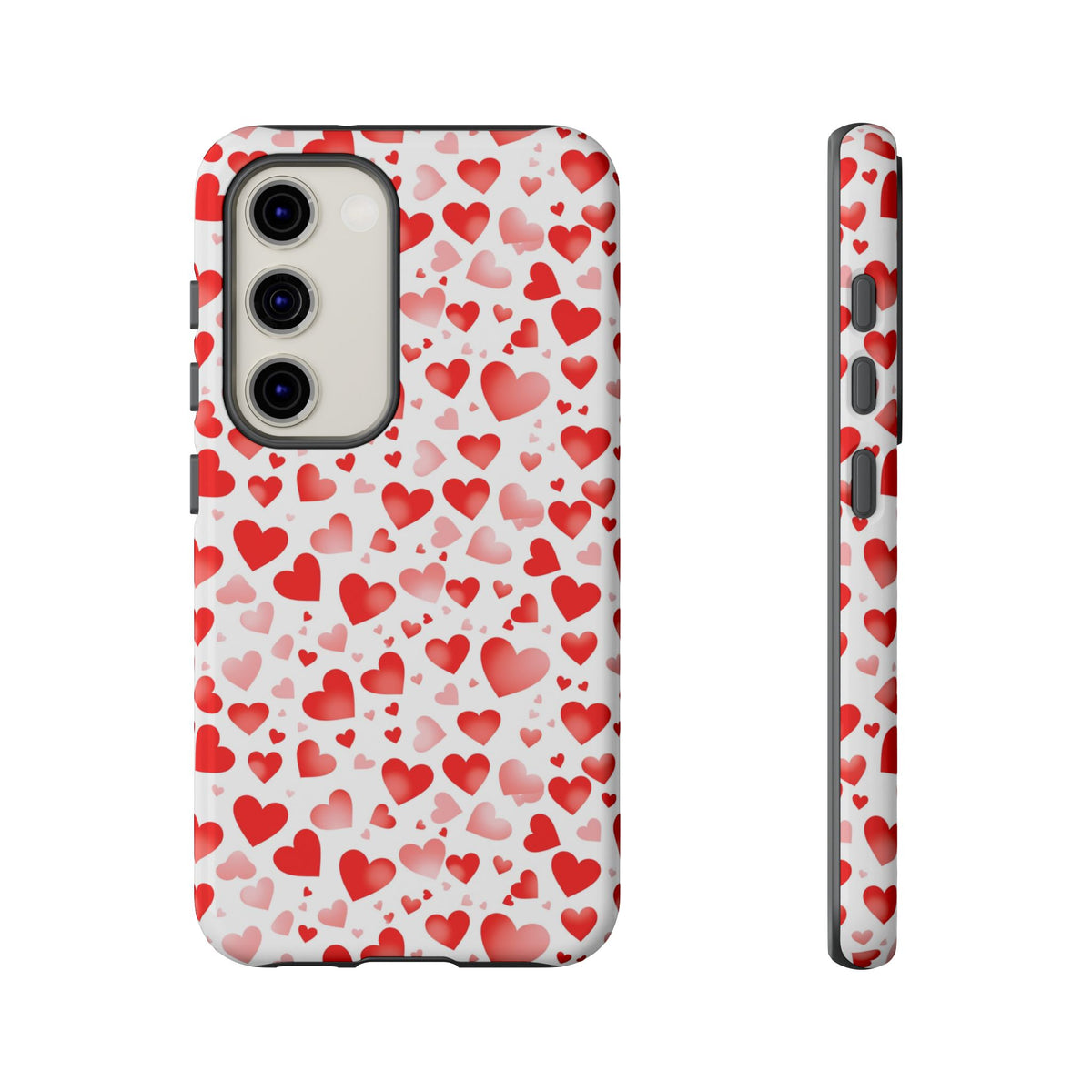 Heart Pattern Phone Case – Stylish & Loving Design for Your Device 231