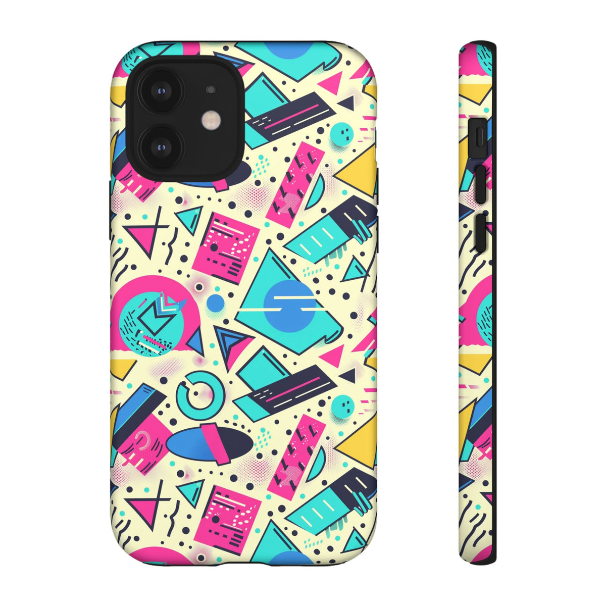 Retro 80s Seamless Phone Case – Vintage Style Meets Modern Protection 087