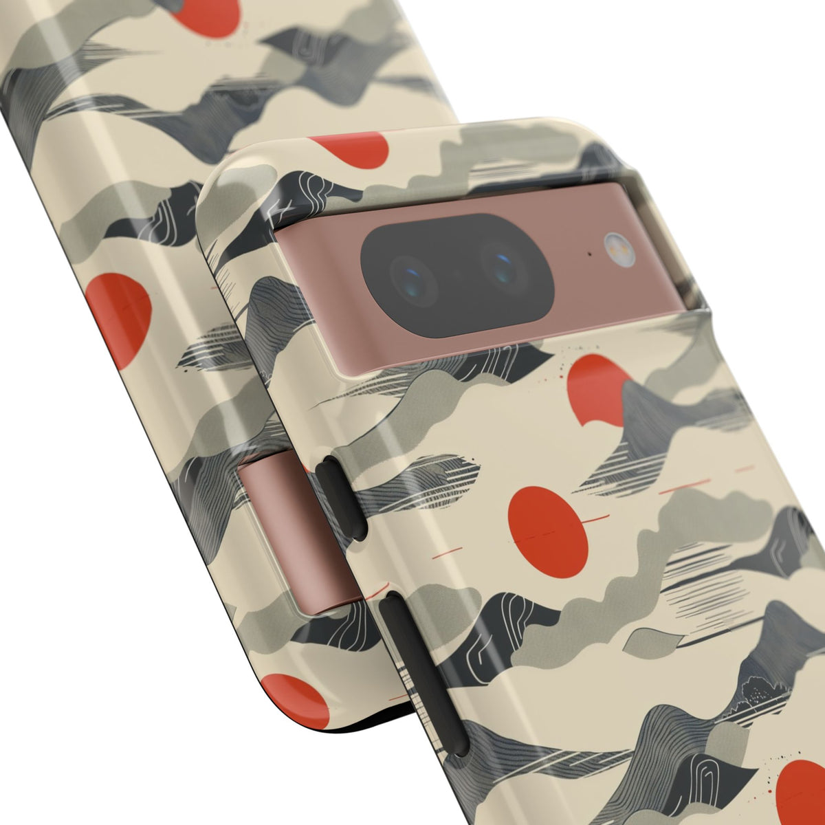 Japanese Pattern Phone Case – Elegant & Timeless Design for Your Phone 048