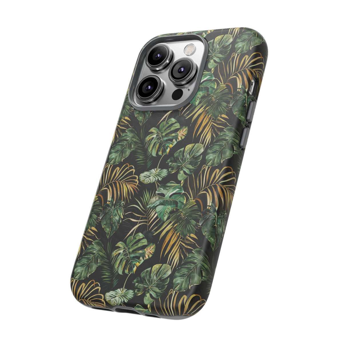 Jungle Pattern Phone Case – Exotic & Lush Design for Your Phone 334