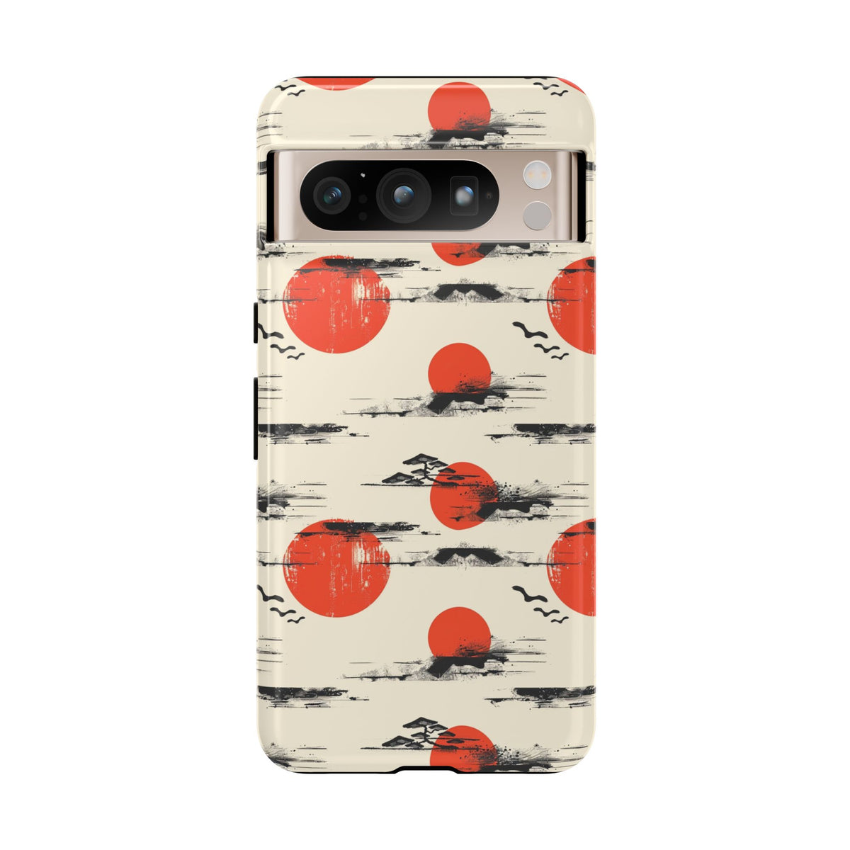 Japanese Pattern Phone Case – Elegant & Timeless Design for Your Phone 077