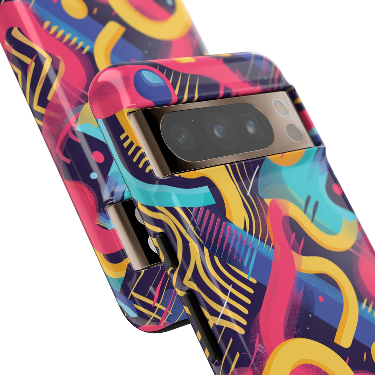 Retro 80s Seamless Phone Case – Vintage Style Meets Modern Protection 2