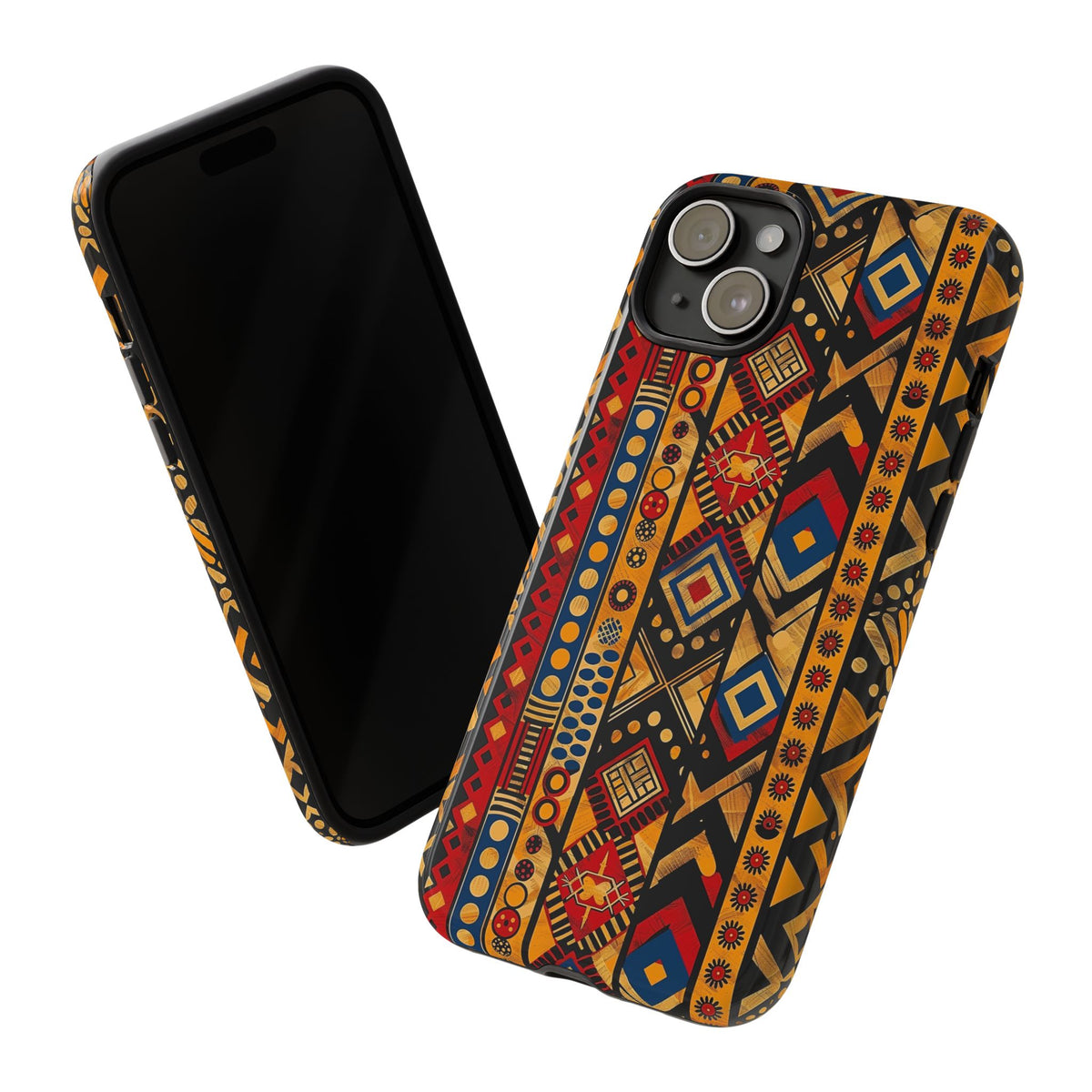 Stylish African Pattern Phone Case – Unique and Vibrant Protection 148