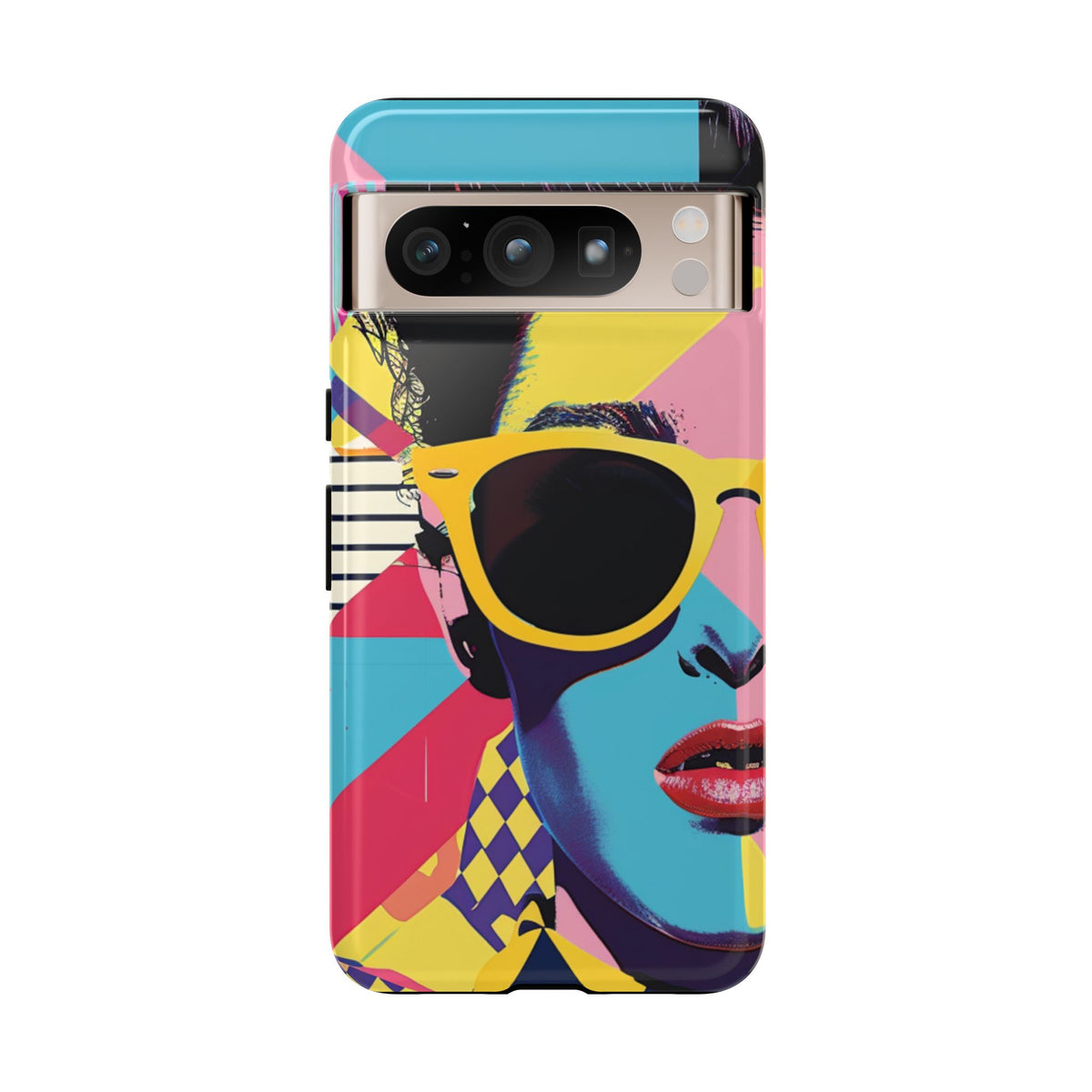 Retro 80s Seamless Phone Case – Vintage Style Meets Modern Protection 7