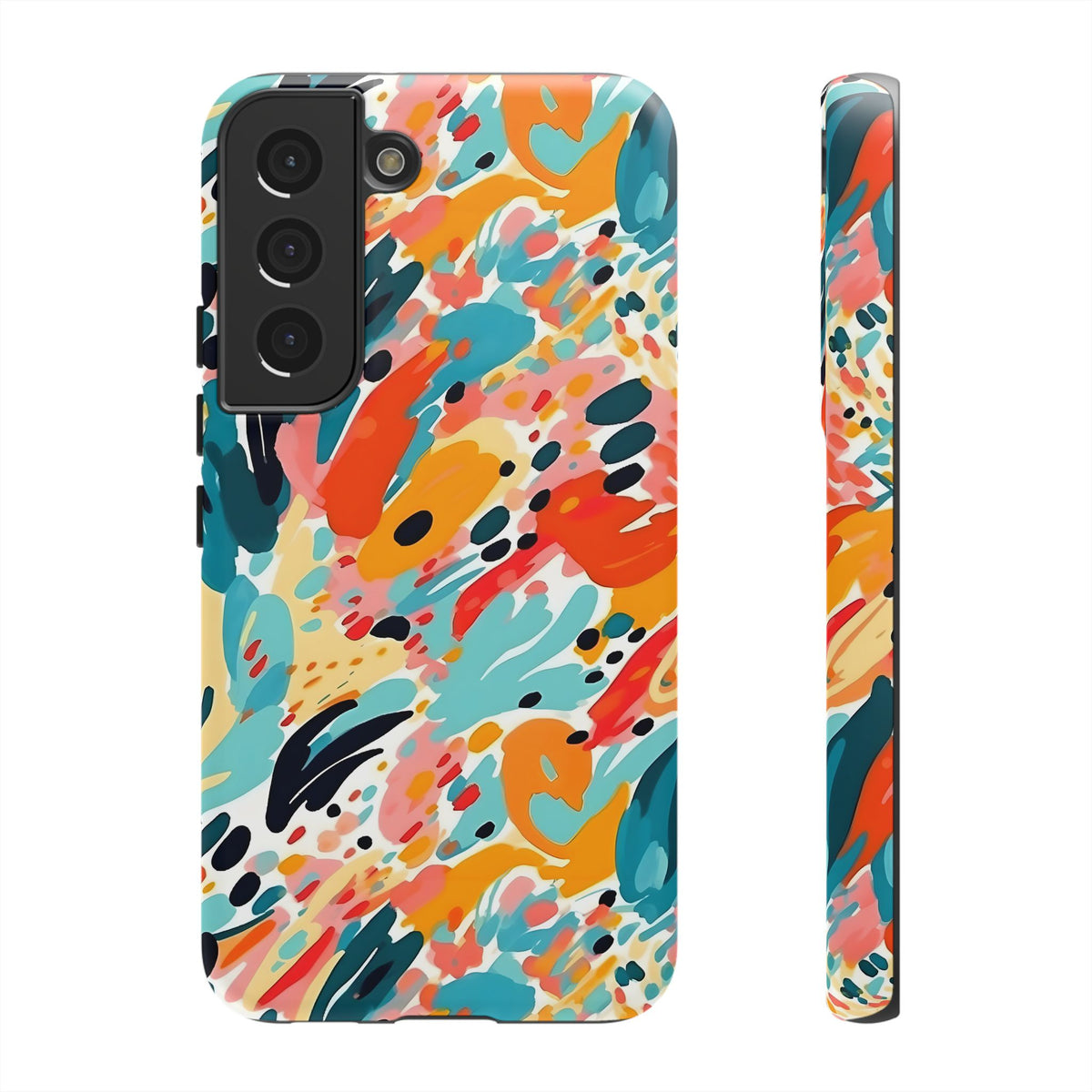 Abstract Painting Design Phone Case – Modern Art-Inspired Phone Cover 7