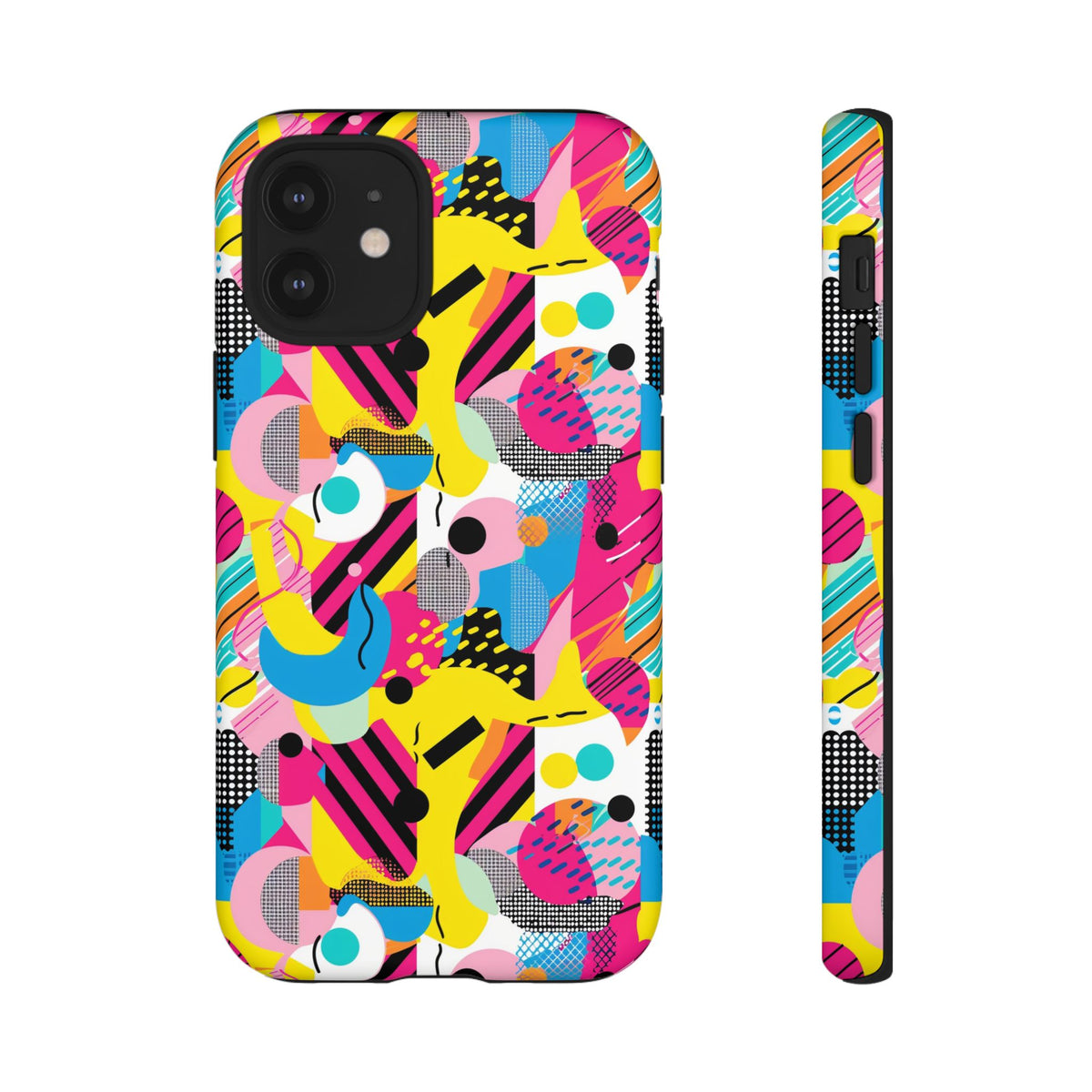 Retro 80s Seamless Phone Case – Vintage Style Meets Modern Protection 091