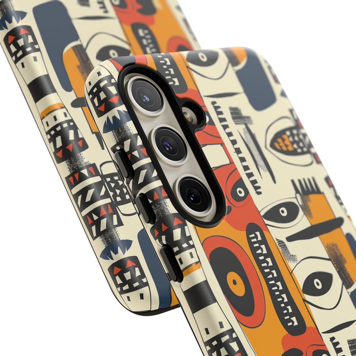 Stylish African Pattern Phone Case – Unique and Vibrant Protection 204