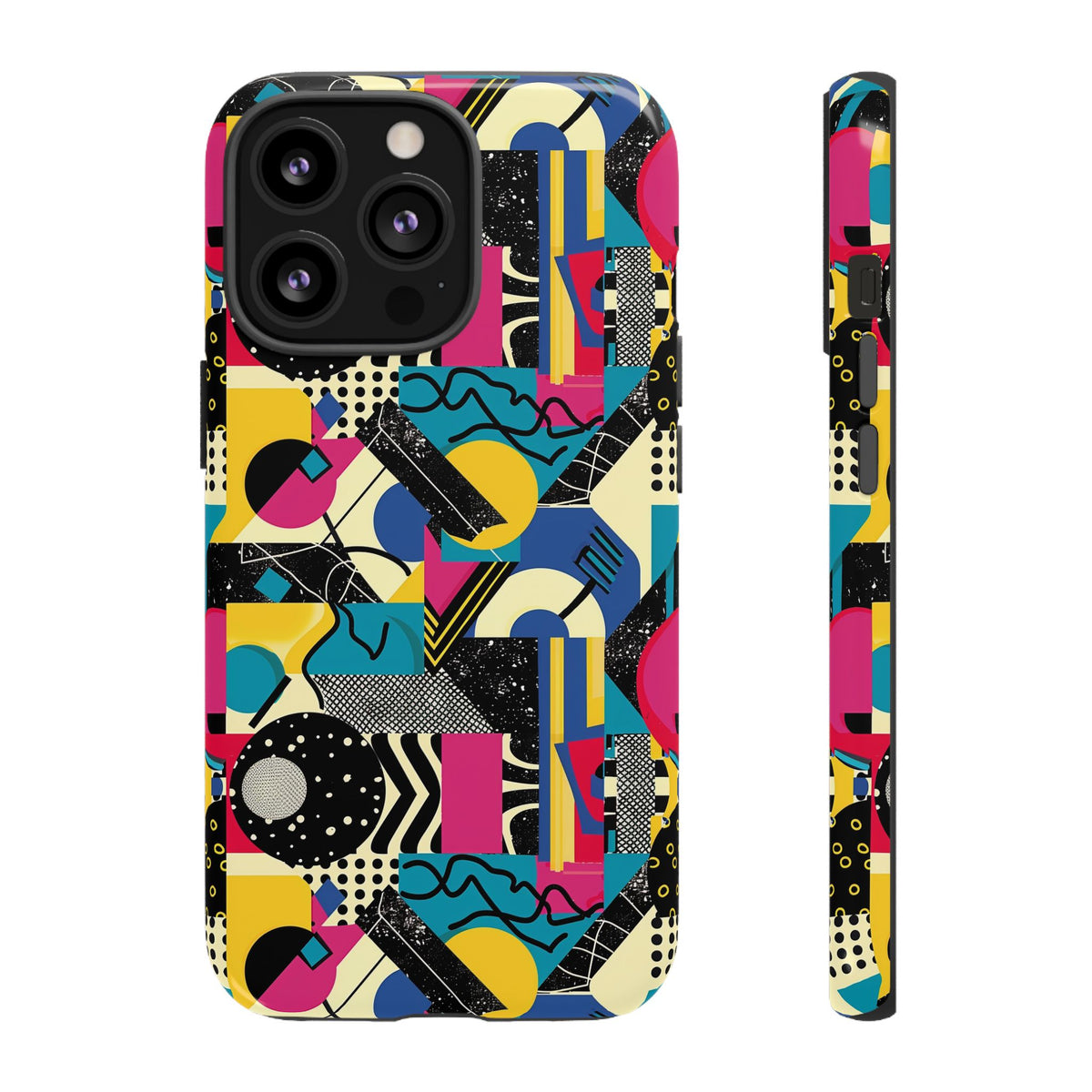 Retro 80s Seamless Phone Case – Vintage Style Meets Modern Protection 194