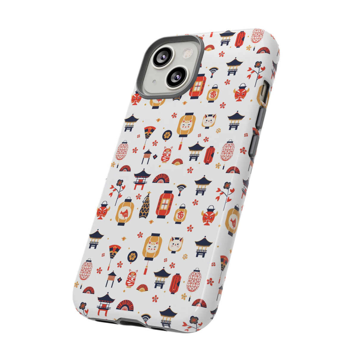 Japanese Pattern Phone Case – Elegant & Timeless Design for Your Phone 121