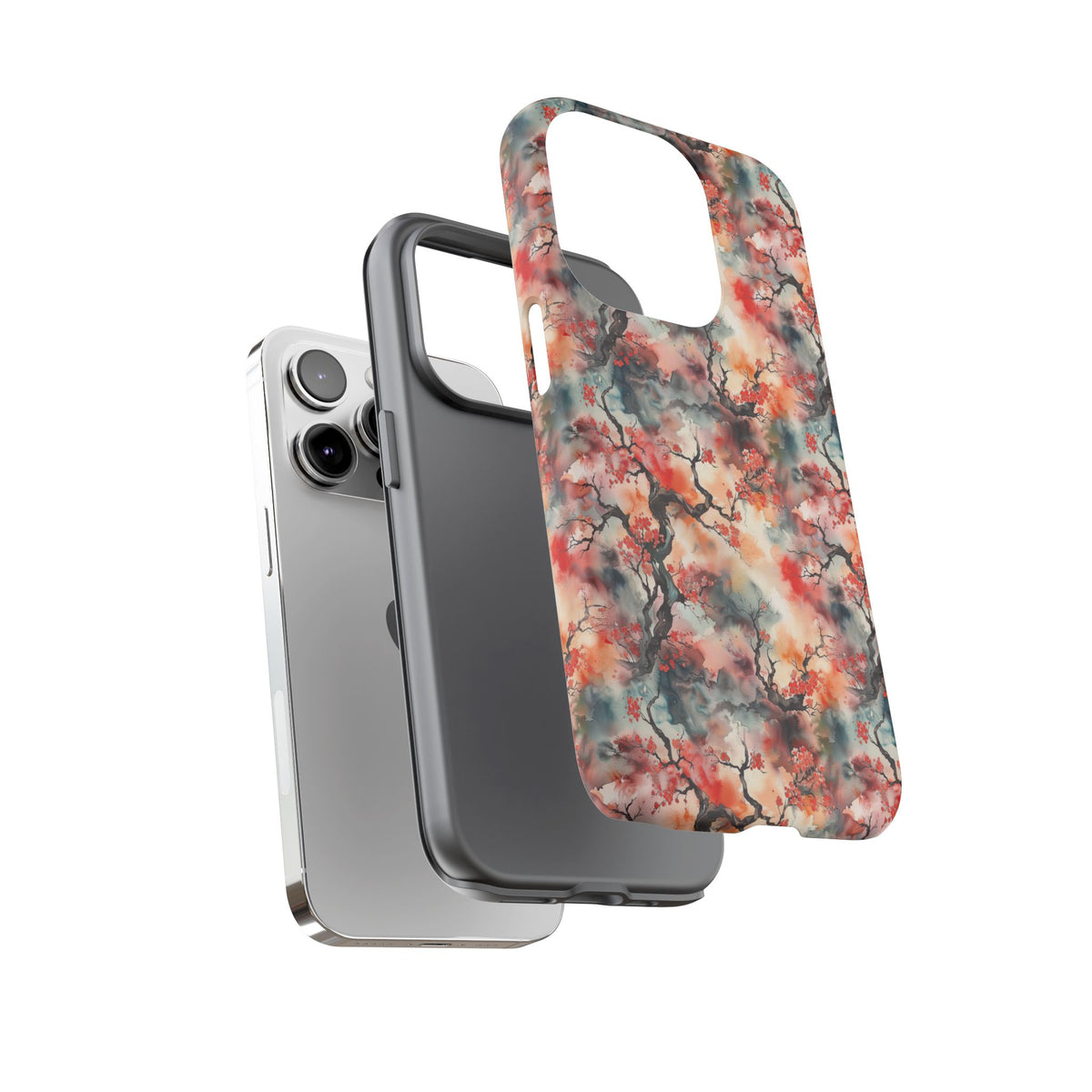 Japanese Pattern Phone Case – Elegant & Timeless Design for Your Phone 020