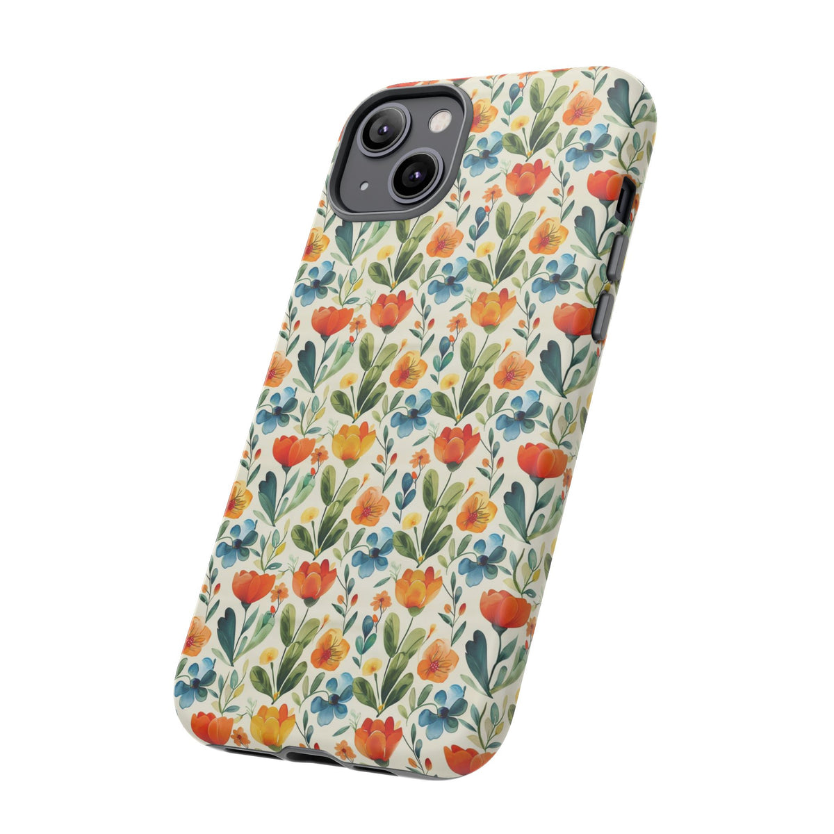 Spring Pattern Phone Case – Fresh & Vibrant Design for Your Phone 398