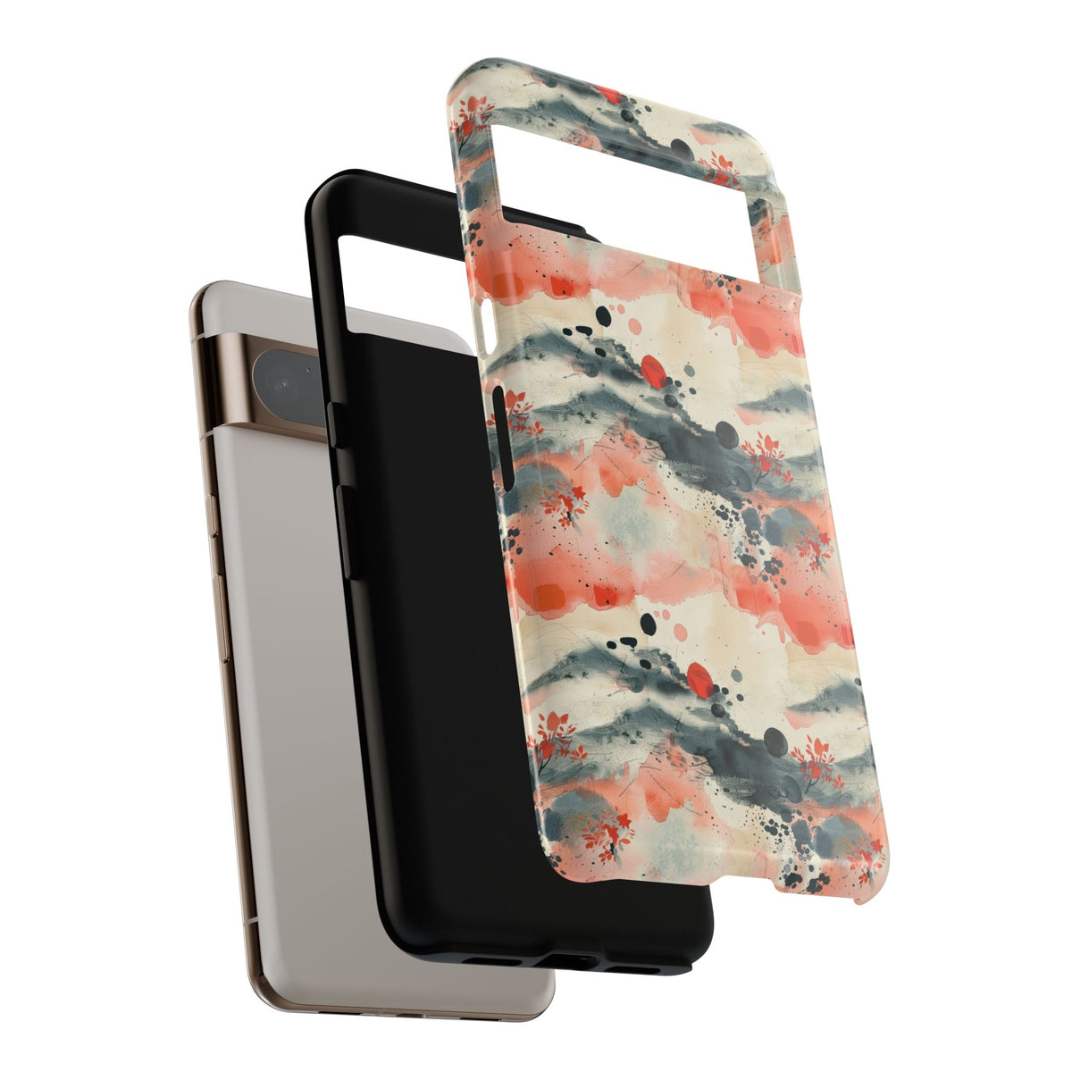 Japanese Pattern Phone Case – Elegant & Timeless Design for Your Phone 106