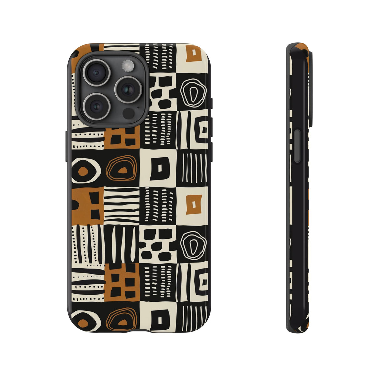 Stylish African Pattern Phone Case – Unique and Vibrant Protection 168