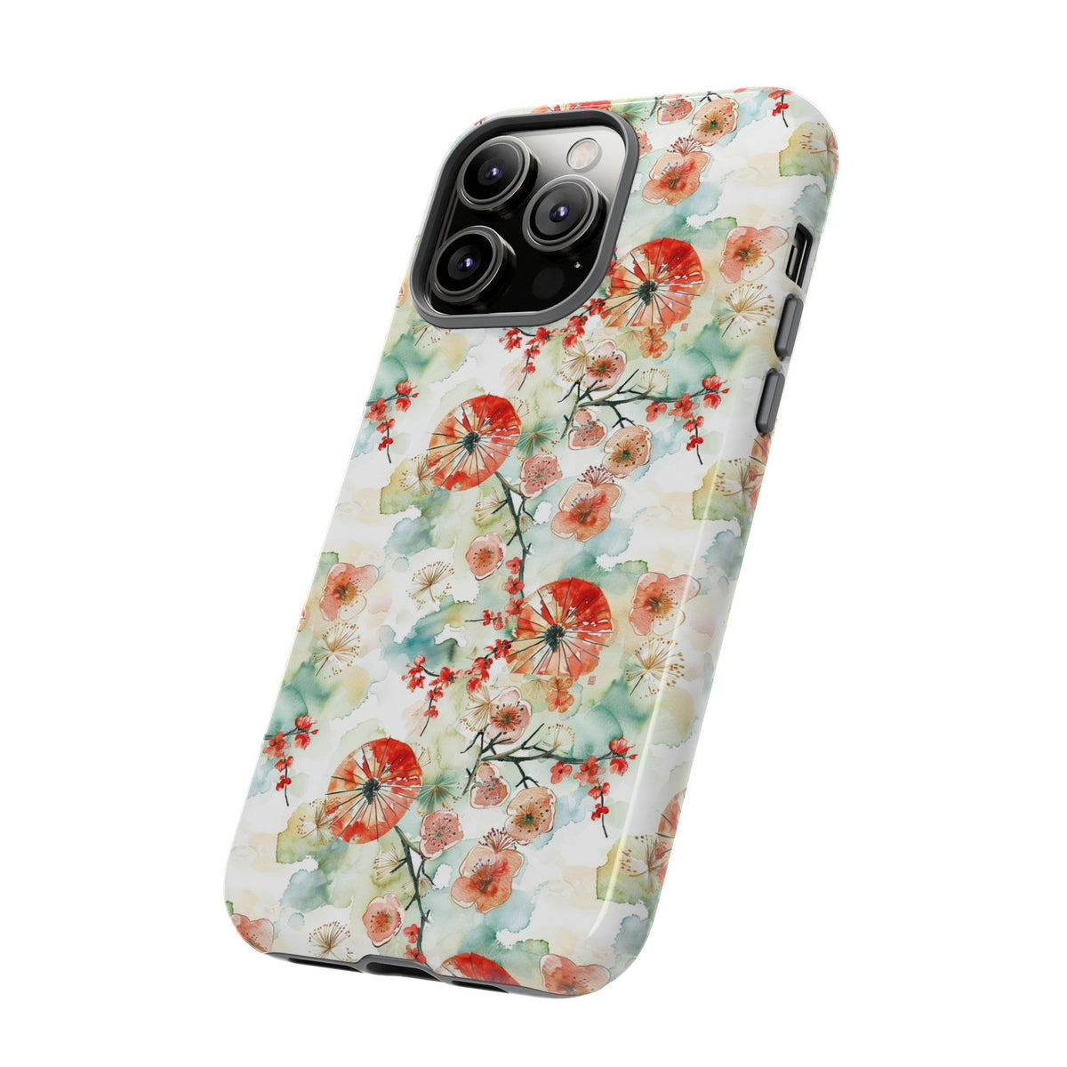 Japanese Pattern Phone Case – Elegant & Timeless Design for Your Phone 042