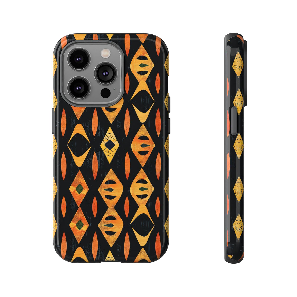 Stylish African Pattern Phone Case – Unique and Vibrant Protection 154