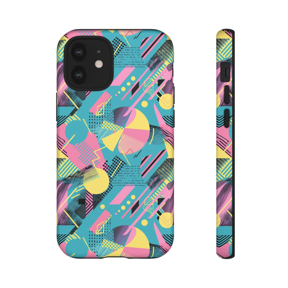 Retro 80s Seamless Phone Case – Vintage Style Meets Modern Protection 083