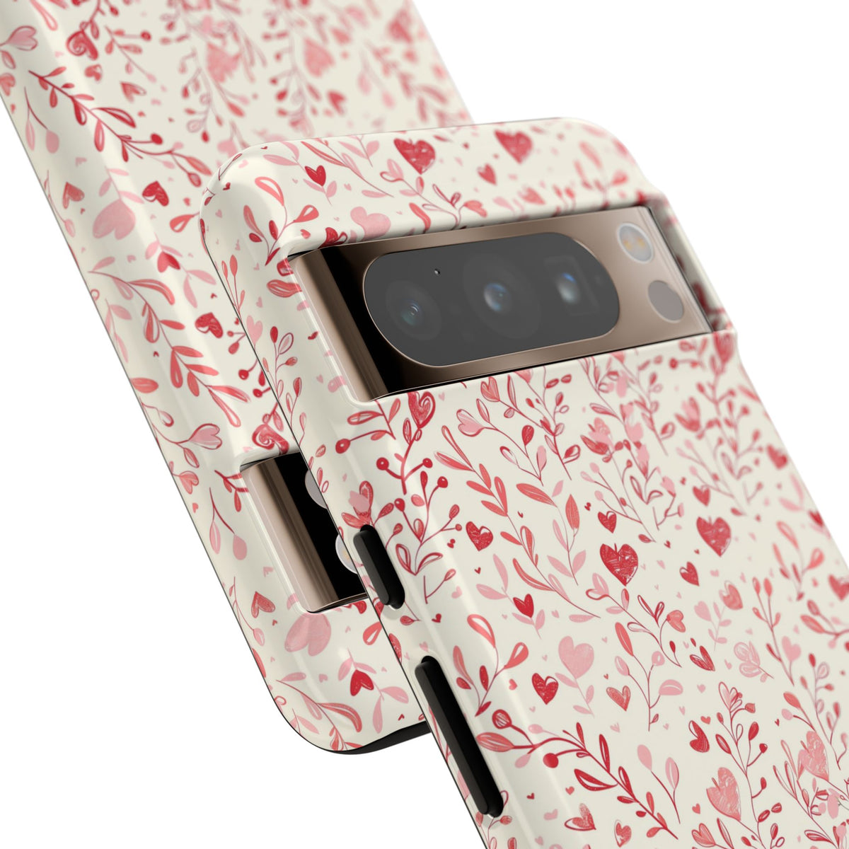 Heart Pattern Phone Case – Stylish & Loving Design for Your Device 823