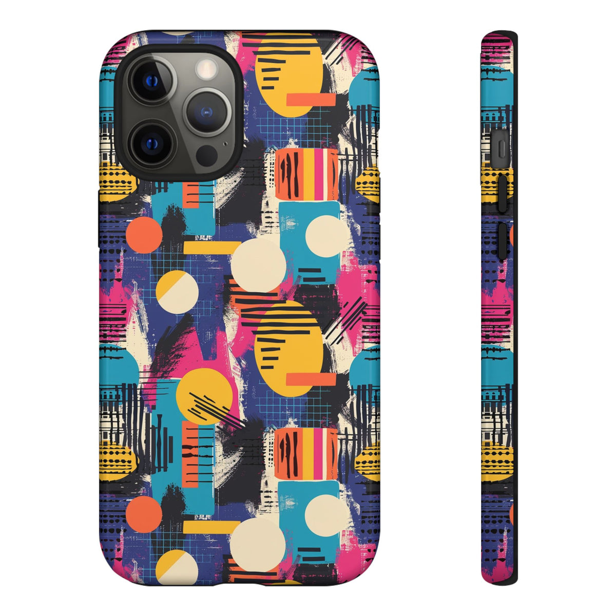 Retro 80s Seamless Phone Case – Vintage Style Meets Modern Protection 153