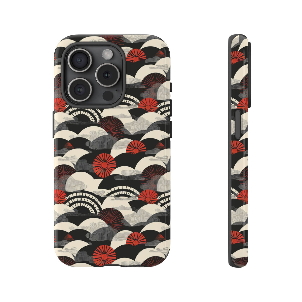 Japanese Pattern Phone Case – Elegant & Timeless Design for Your Phone 151