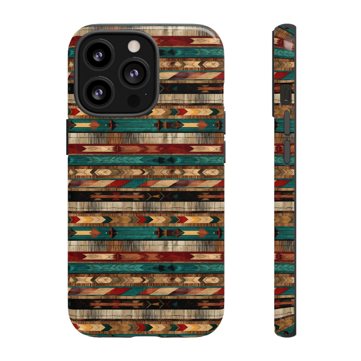 Vintage Western Seamless Design Phone Case – Classic and Timeless Western Style 2