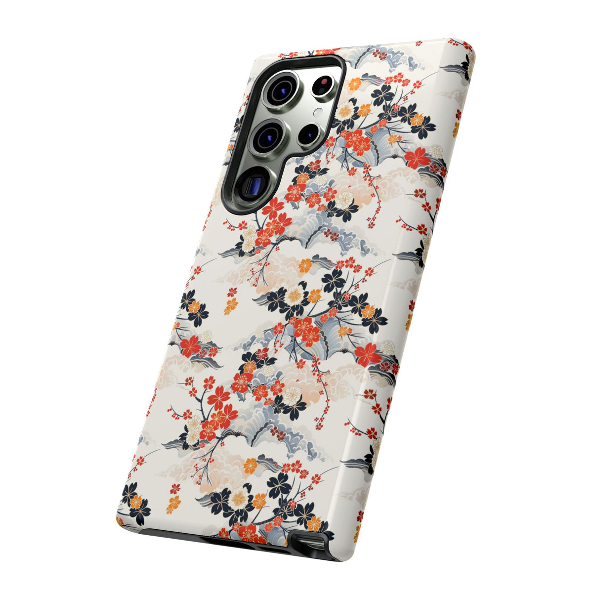 Japanese Pattern Phone Case – Elegant & Timeless Design for Your Phone 302