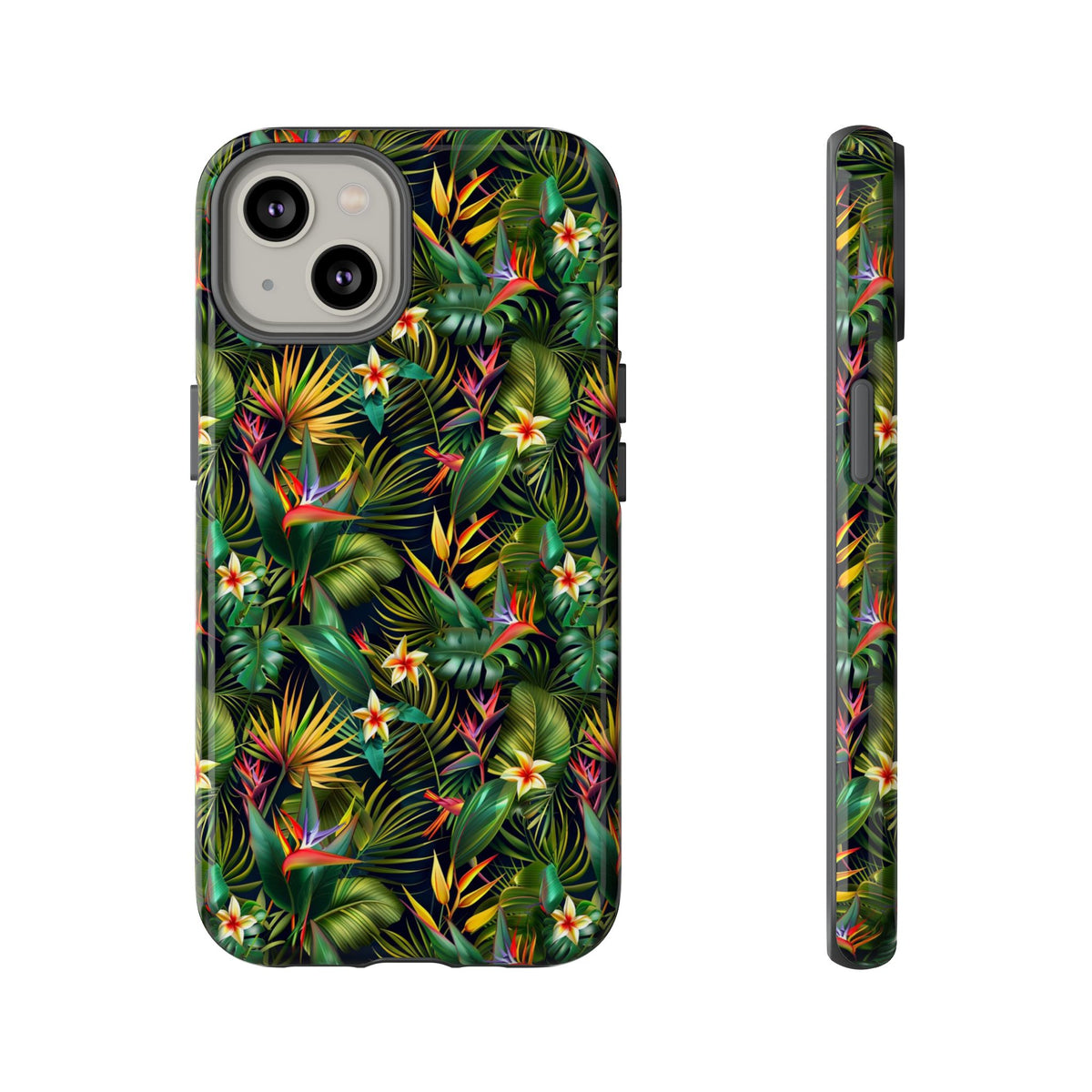 Jungle Pattern Phone Case – Exotic & Lush Design for Your Phone 348