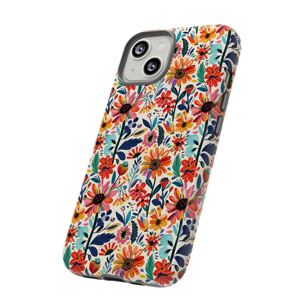 Frida Kahlo's Flower Phone Case – Artistic Elegance for Your Phone 10