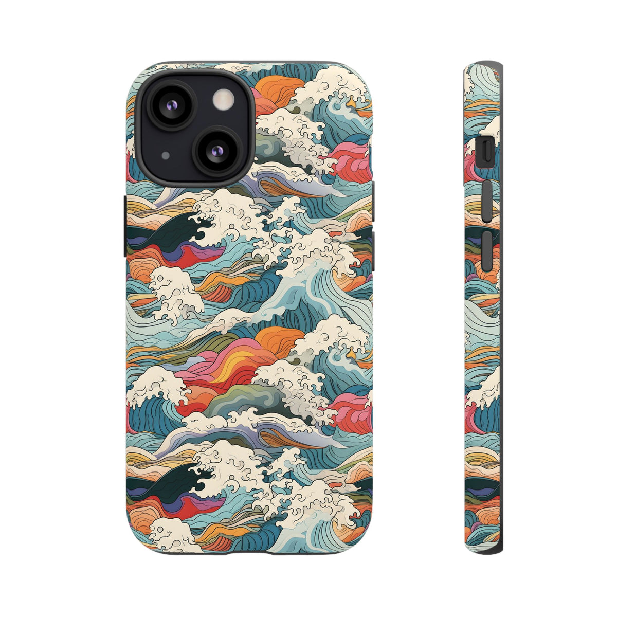 Japanese Waves Phone Case – Embrace Timeless Elegance with Classic Design 2