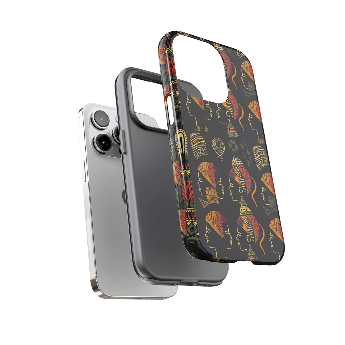 Stylish African Pattern Phone Case – Unique and Vibrant Protection 244