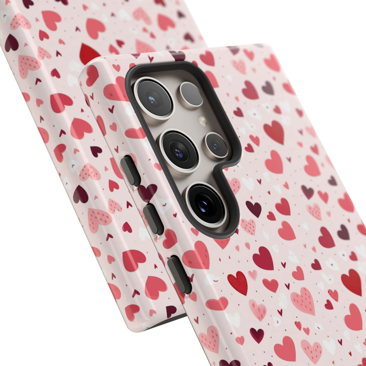 Heart Pattern Phone Case – Stylish & Loving Design for Your Device 817