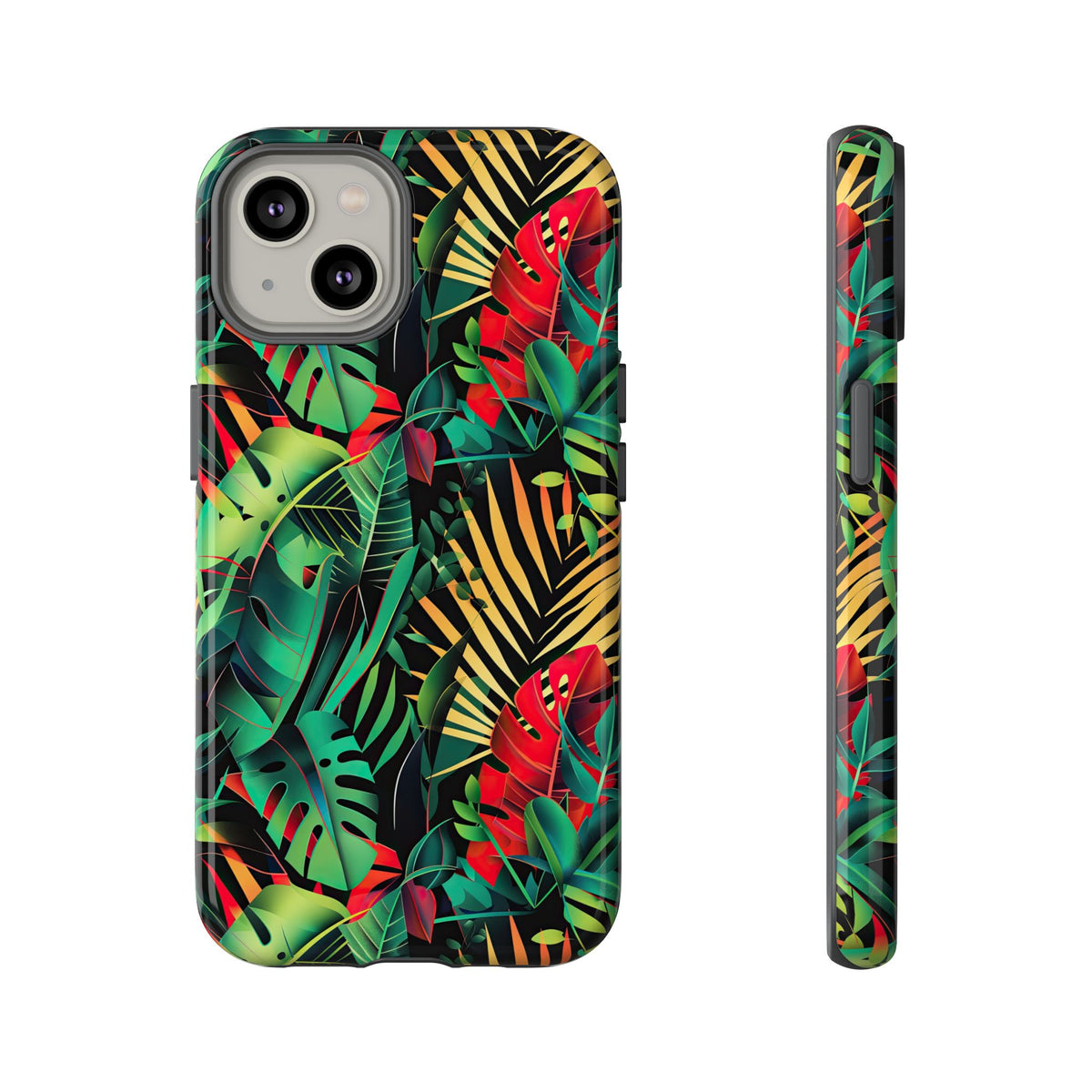 Jungle Collage Phone Case – Vibrant & Durable Nature-Inspired Protection