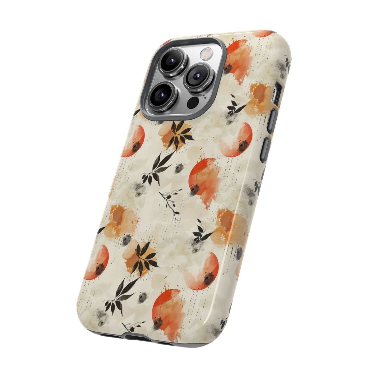 Japanese Pattern Phone Case – Elegant & Timeless Design for Your Phone 058