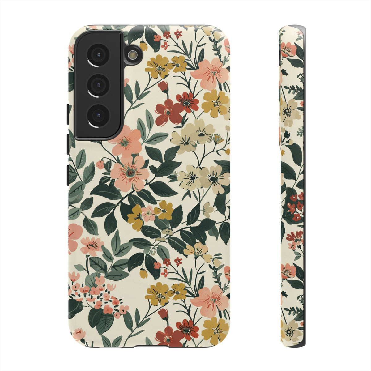 Flower-Themed Phone Case – Elegant Protection with a Floral Twist