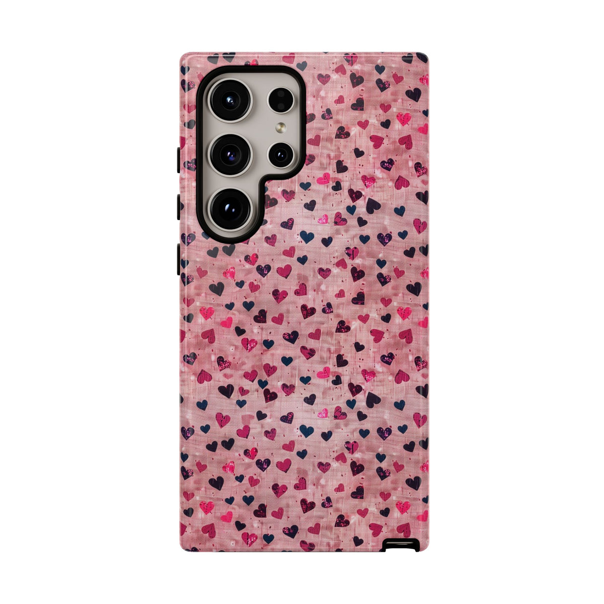 Heart Pattern Phone Case – Stylish & Loving Design for Your Device 229