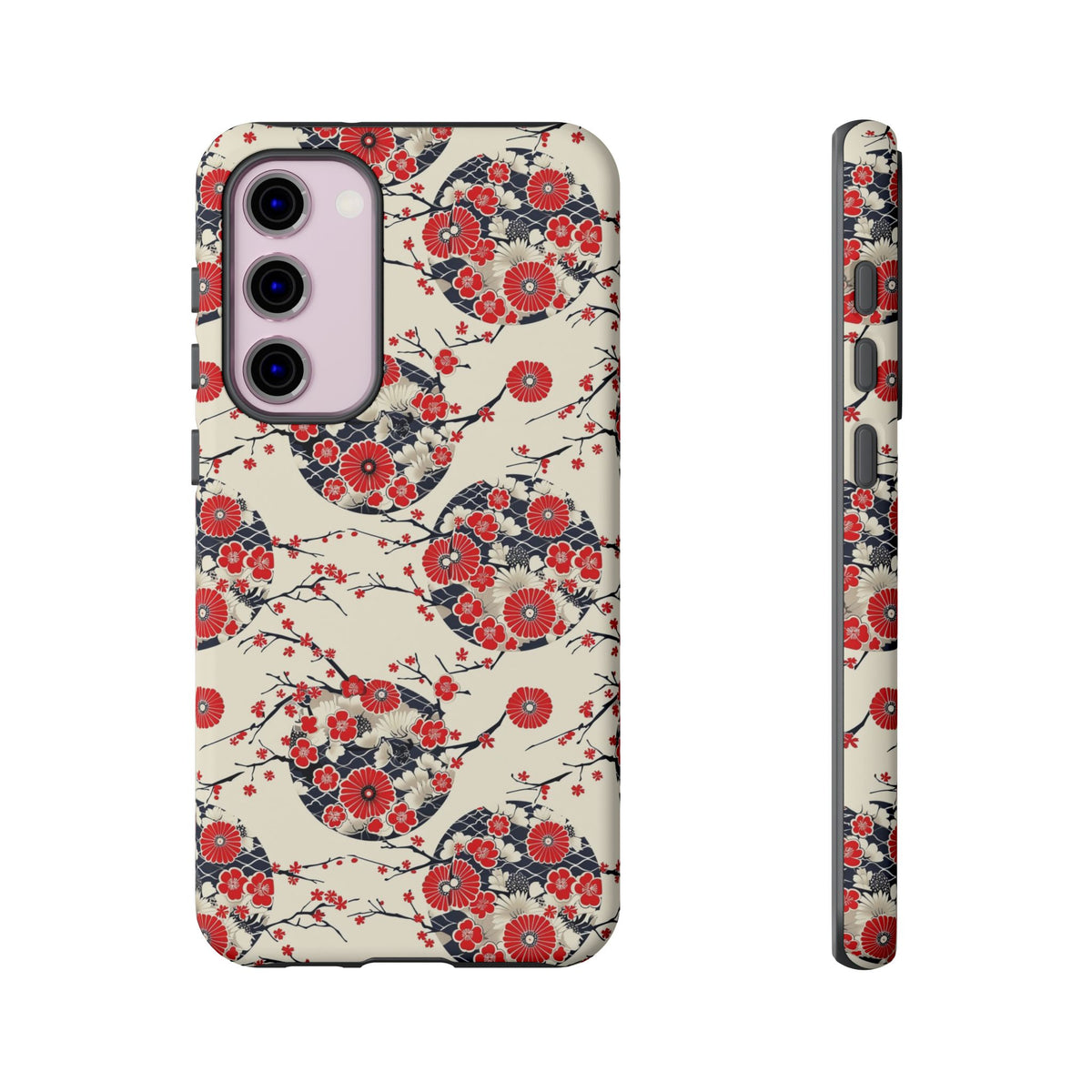 Japanese Pattern Phone Case – Elegant & Timeless Design for Your Phone 138