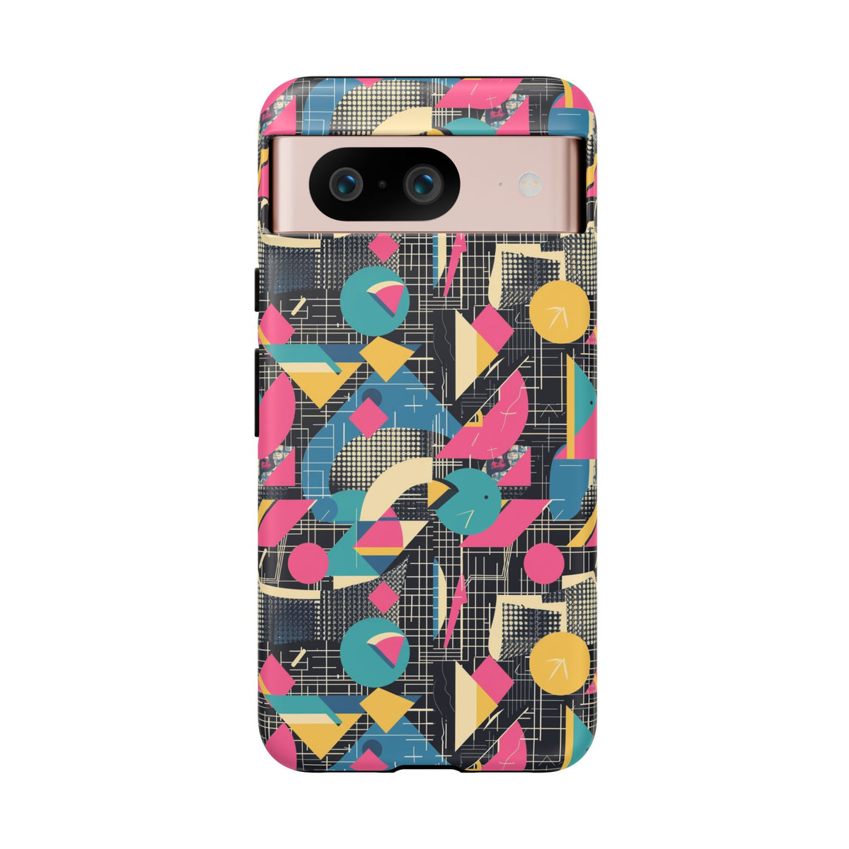 Retro 80s Seamless Phone Case – Vintage Style Meets Modern Protection 266