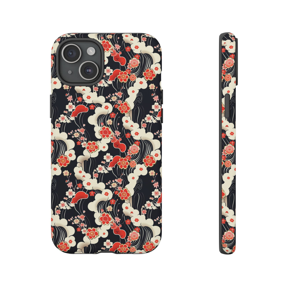 Japanese Pattern Phone Case – Elegant & Timeless Design for Your Phone 478