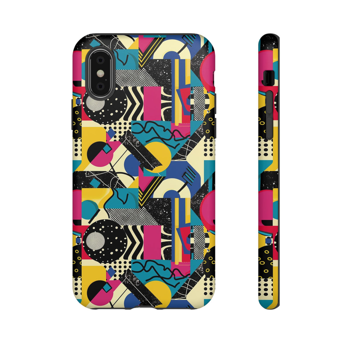 Retro 80s Seamless Phone Case – Vintage Style Meets Modern Protection 194