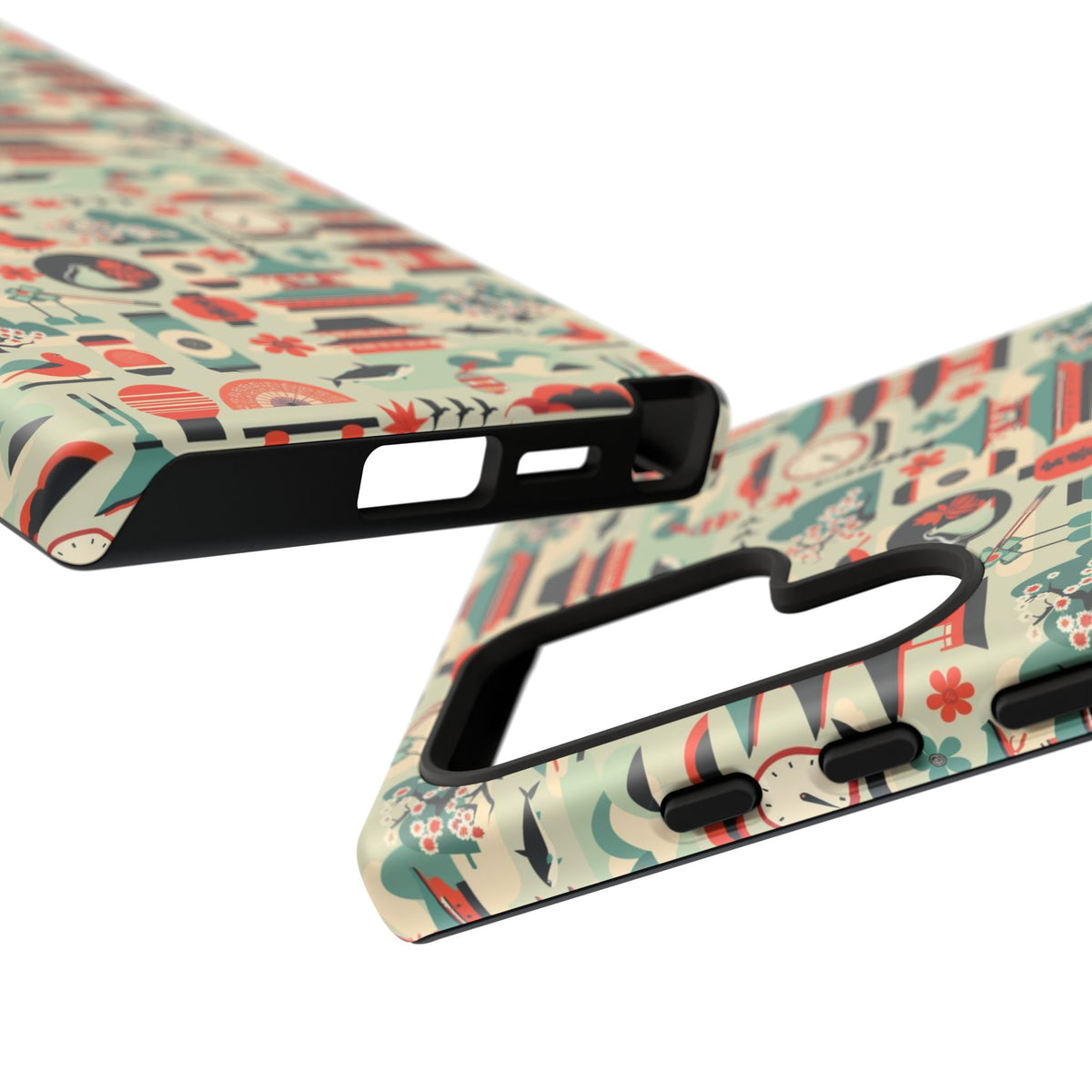 Japanese Pattern Phone Case – Elegant & Timeless Design for Your Phone 105