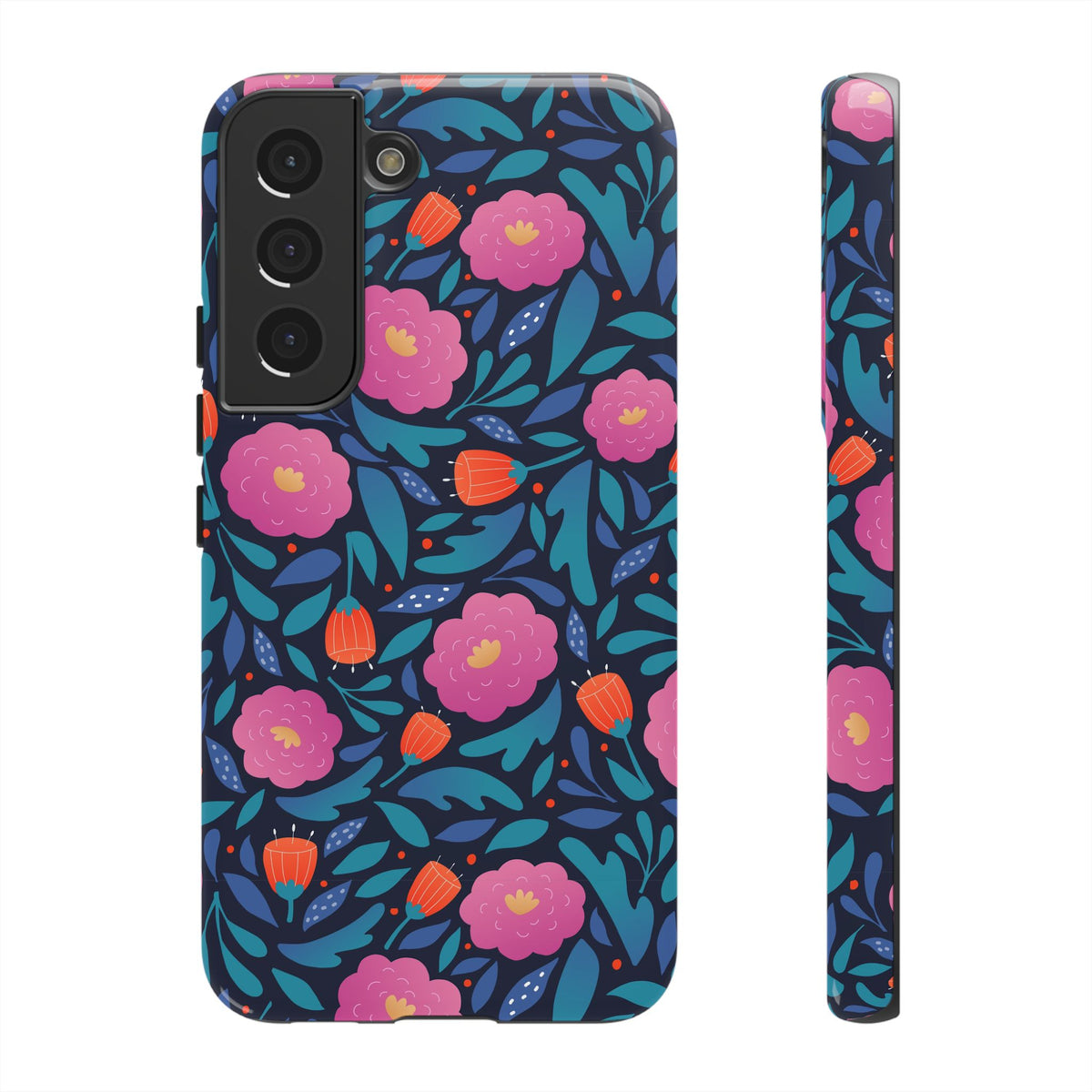 Colorful Little Flower Design Phone Case – Bright and Cheerful Floral Phone Cover 2